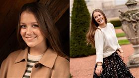 伊莎貝拉公主過19歲生日，王室公布全新肖像照，甜美優雅。（翻攝kongehuset.dk）