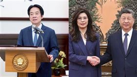 總統賴清德原訂率團出訪非洲友邦史瓦帝尼，卻因中國施壓飛航路線上的3國撤銷專機飛航許可，決定暫緩行程（圖／總統府提供）
鄭習會，國民黨主席鄭麗文與中共中央總書記習近平會晤（圖／國民黨提供）