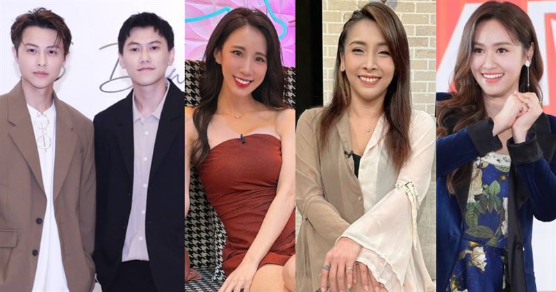 王子、毛弟免費入住昆凌豪宅，包括瑤瑤、Amy、吳姍儒等人都曾經捲入演藝圈「免費仔」爭議。（合成圖／報系資料照、翻攝自瑤瑤、Amy臉書、本刊資料照）