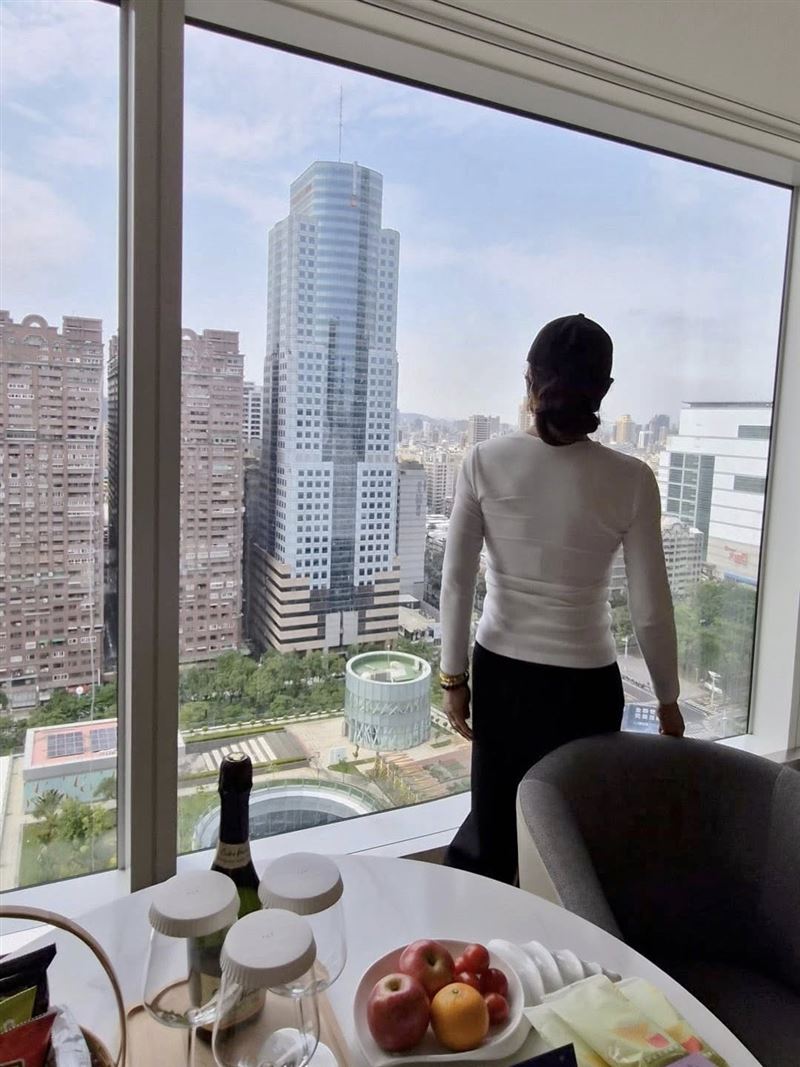 陳美鳳到高雄旅遊。（圖／翻攝自臉書）