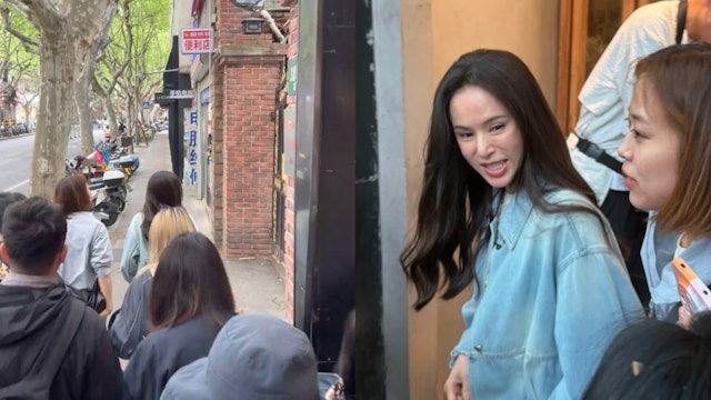 影迷街頭目睹李若彤氣色很好（圖／翻攝自小紅書）