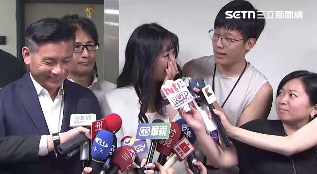 楊智伃初選失利受訪（圖／翻攝畫面）