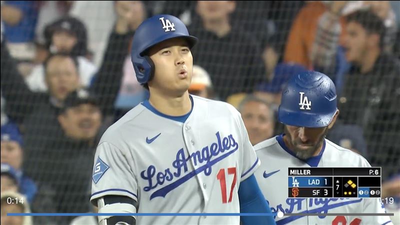跑出內野安打　大谷連53場上壘！隊史第2