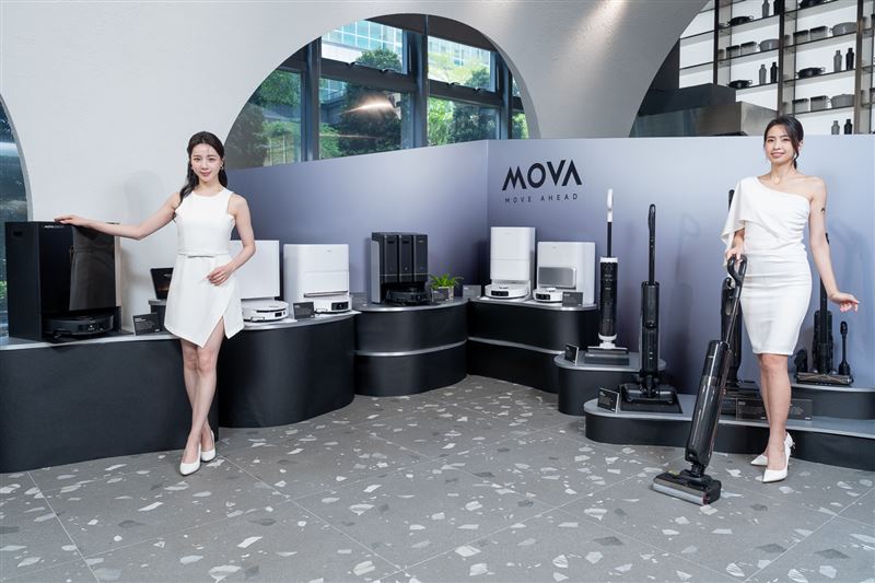 恆隆行全新代理AI智慧品牌MOVA鎖定清潔與寵物家電8大新品齊發。（圖／品牌業者提供）
