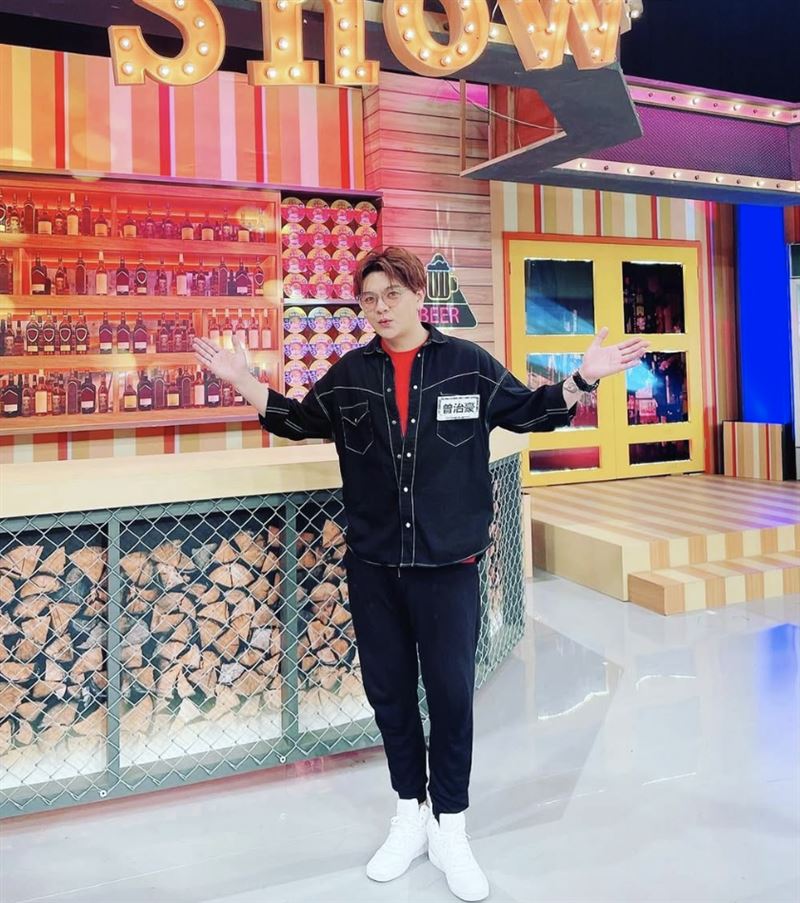 已故藝人賀一航愛子曾治豪成功減肥。（圖／翻攝自曾志豪IG）