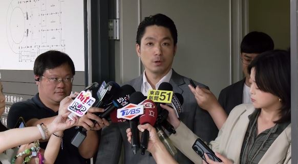 蔣萬安表態，譴責打壓台灣國際空間的行為，也呼籲對岸應該要給台灣應有的國際空間，不要造成台灣民眾的反感（圖／翻攝畫面）