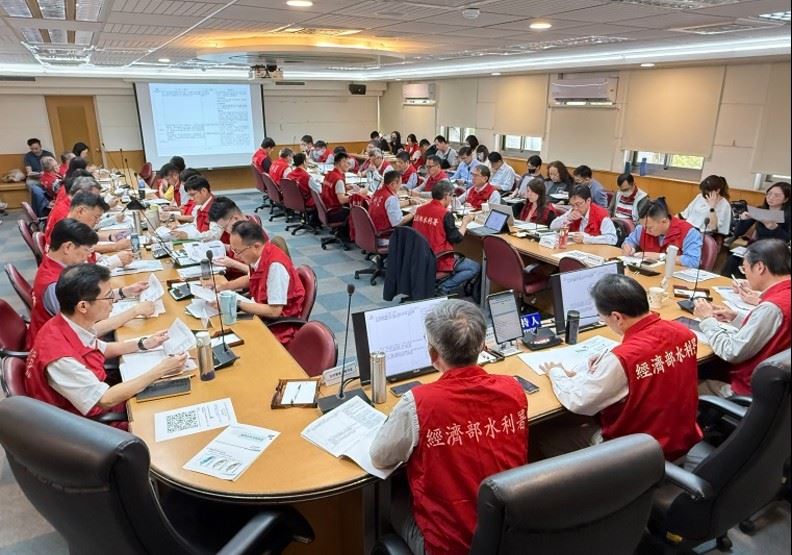 經濟部水利署災害緊急應變小組24日召開第一次工作小組會議，討論水情事宜與旱災可能性。經濟部提供。（圖／遠見雜誌提供）