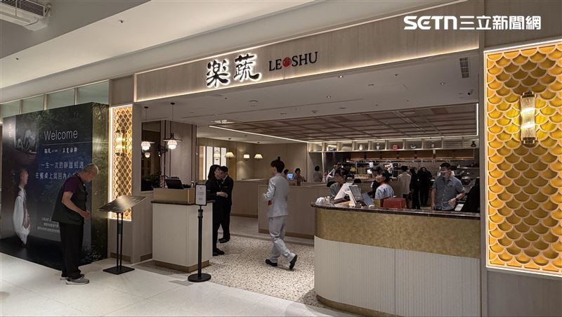 漢來美食全新蔬食品牌樂蔬Le Shu，明年也將開出第二家。(圖／記者賴俊佑攝影）