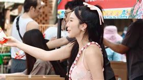 被封為「最美禮生」的甄馨透露自己近期參加白沙屯媽祖進香，已經擔任義工長達11年。（圖／記者鄭孟晃攝影）