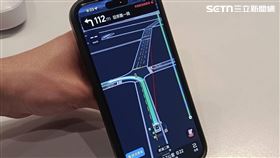 高德地圖可以倒數紅綠燈秒數，在台灣上架後，已有民眾下載。（圖／翻攝畫面）