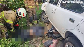 南科群創廠區車禍！女員工慘壓車底4送醫