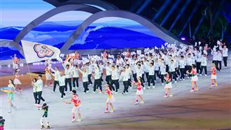 亞洲沙灘運動會三亞開幕　台71位選手參賽