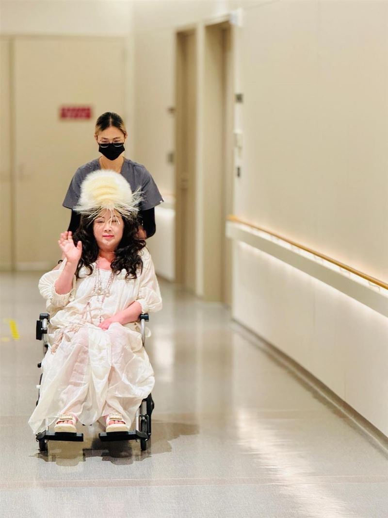 陳文茜罹癌近況曝光。（圖／翻攝自臉書）