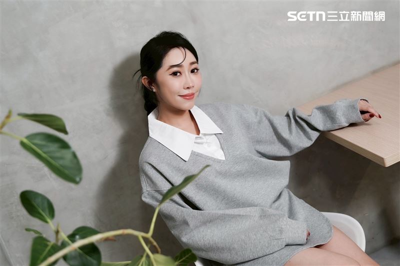 黃露瑤對談戀愛抱持開放態度。（圖／記者趙于瑩攝影）