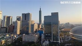 房市,台北,俯瞰,101。（圖／記者陳韋帆攝影）