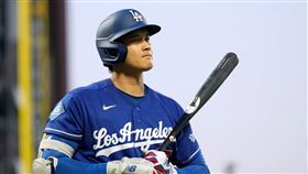 大谷翔平4打數0安打，中斷連續上壘紀錄。（圖／美聯社／達志影像）