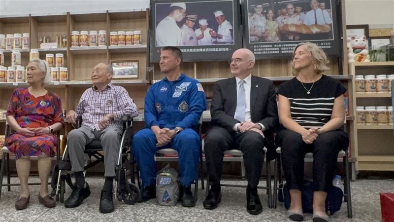 台裔太空人林琪兒訪台中　一句話逗笑全場