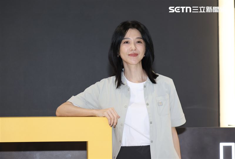 邵雨薇大方談與吳慷仁的互動。（圖／記者田俊彥攝影）