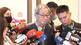 文化部長李遠今（23）日下午出席「第1屆金繪獎頒獎典禮」受訪。(圖/翻攝畫面)