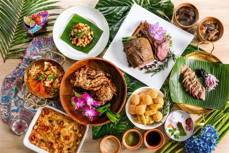 台北凱撒二樓Checkers自助餐，於母親節推出全新主題菜色「南洋香料盛宴」。（圖／飯店旅宿業者提供）