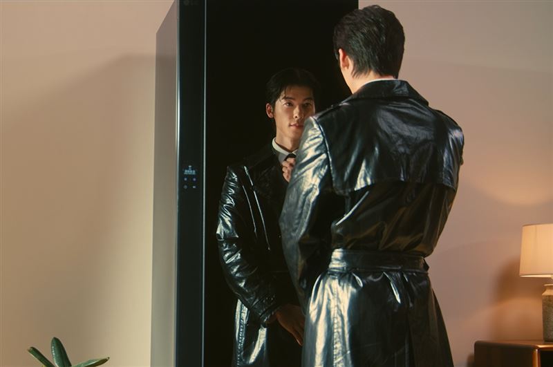 許光漢化身為LG家族的「許代樂（Styler）」。（圖／品牌業者提供）