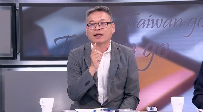 民眾黨前中央委員張益贍今（23）日出席三立政論節目《前進新台灣》。（圖／翻攝畫面）