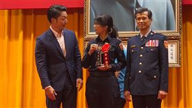 台北市中正一分局督察組女警陳芊雯產後身亡。（圖／翻攝畫面）