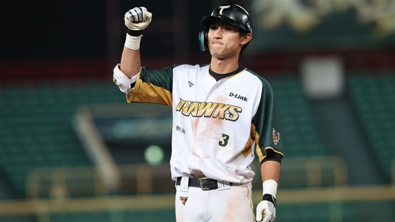 台鋼雄鷹陳文杰。（圖／台鋼雄鷹提供）