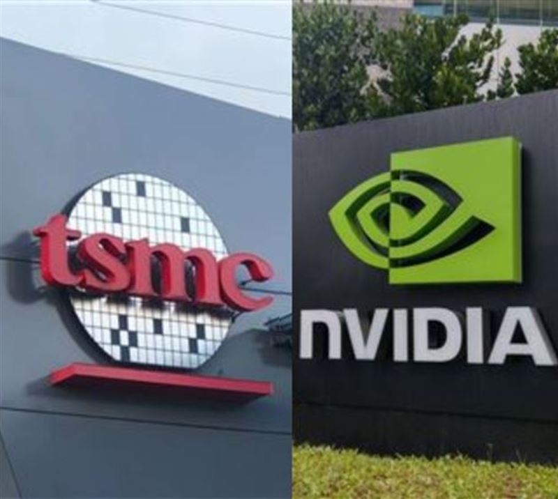 台積電（TSMC）挾先進製程與CoWoS封裝優勢，在全球AI基礎建設狂潮中，有望於2030年躍升為「下一個輝達」（NVIDIA），獨吞市場最大紅利。（組合圖／資料照）
