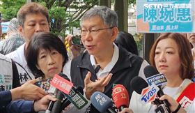 對於被質疑到醫院施壓，柯文哲稱，員工希望找一個「他認為很厲害醫師去幫忙看一下」