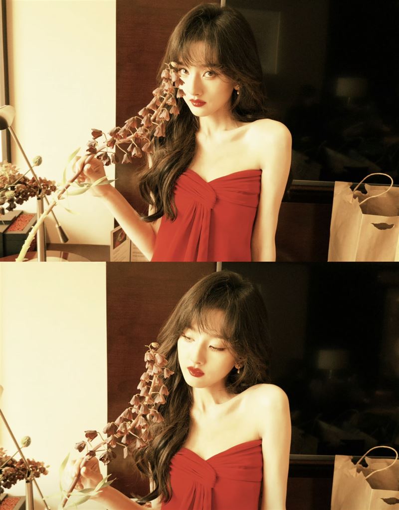 宋祖兒被指暴瘦脫相。（圖／翻攝自微博）