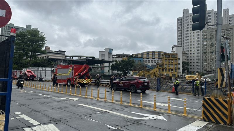 永和永平國小站工地（。圖／翻攝畫面）