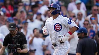 鈴木誠也連3場開轟　小熊3連勝費城人登頂