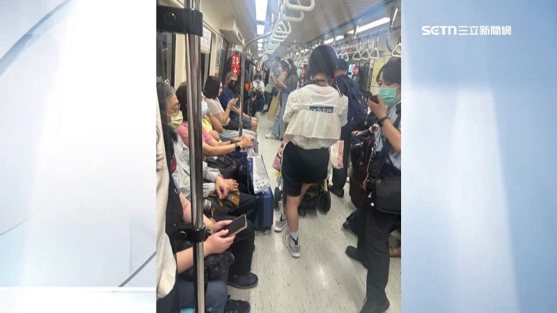 有多項惡意紀錄的捷運小甜甜，在北捷遭人指控撞人