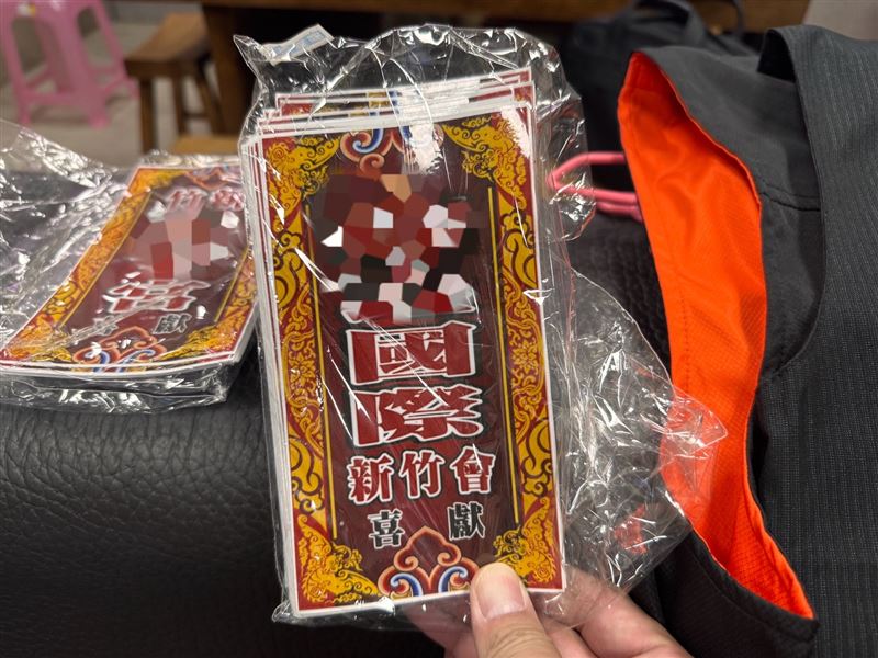 新竹市劉男利用宮廟當據點的幫派組織，採恐嚇取財等方式到工地及酒店收「保護費」。（圖／翻攝畫面）