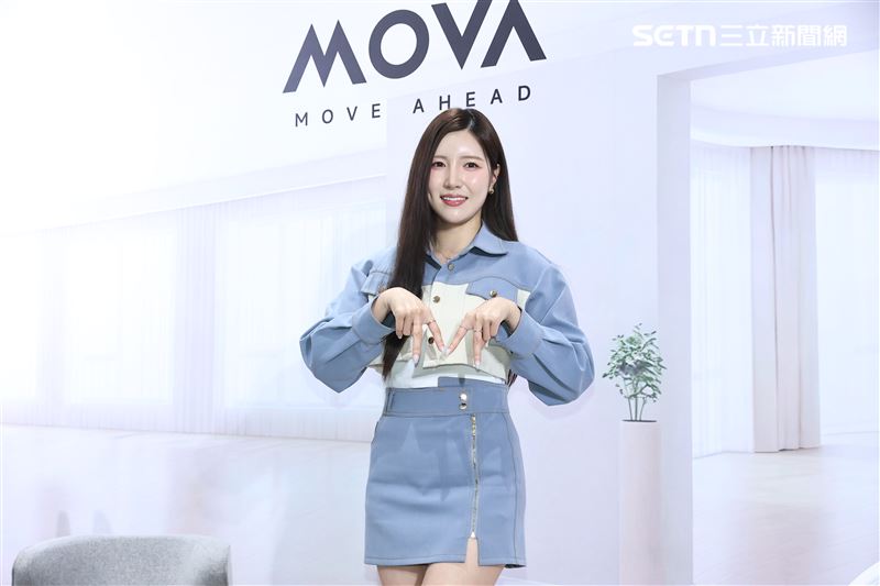 南珉貞出席家電品牌一日店長活動。（圖／記者鄭孟晃攝影）