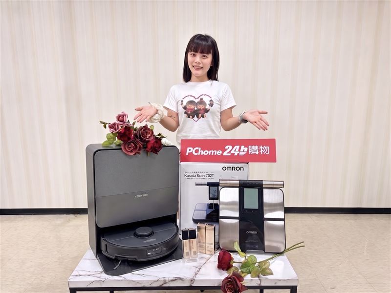 PChome 24h購物瞄準母親節送禮商機，提供豐富贈禮選項。（圖／品牌業者提供）