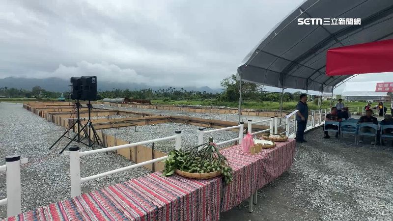 現場祈禱中繼屋動工順利