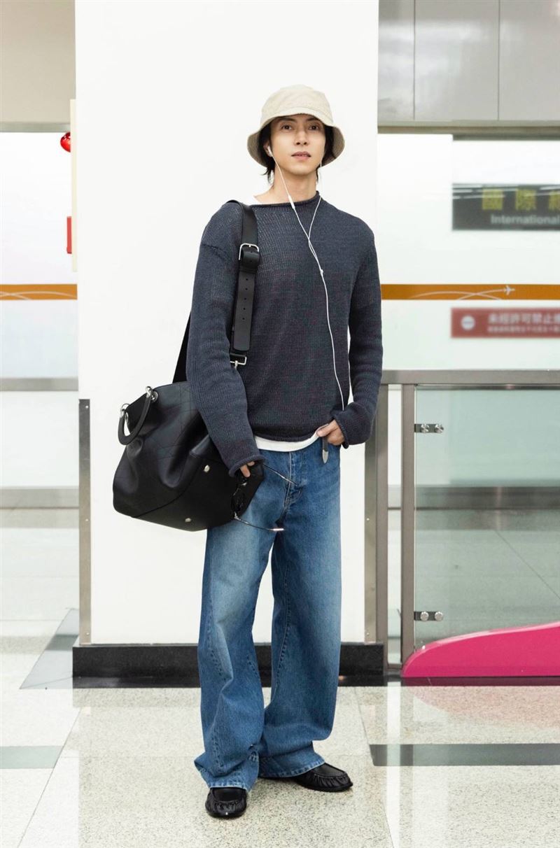 山下智久飛抵台北，將出席台北101開幕的Dior 2026秋季系列期間限定店活動。（圖／品牌提供）