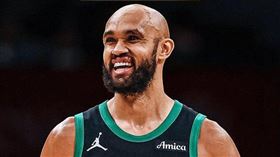 懷特奪下NBA運動精神獎，塞爾蒂克球員連兩年獲殊榮。（圖／翻攝自X平台 @NBA）