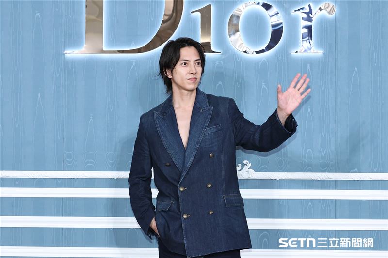 山下智久一出場就引起全場尖叫聲。(圖/記者鄭孟晃攝影)
