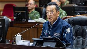 國防部長顧立雄主持漢光42號電腦輔助指揮所演習精神講話暨宣布演習結束（圖／國防部提供） 