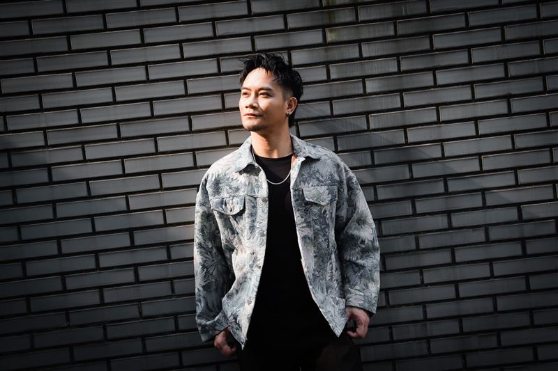 大Q秉洛自曝靈異體質，4歲便有陰陽眼。（圖／記者趙于瑩攝影）