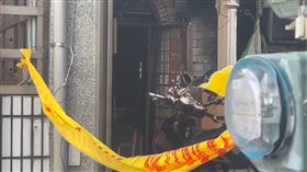 嘉義,火勢,女童,透天厝,一家三口,陽台（圖／翻攝畫面）