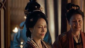 資深女星田麗近期在古裝劇《逐玉》中飾演安太妃。（圖／愛奇藝提供）