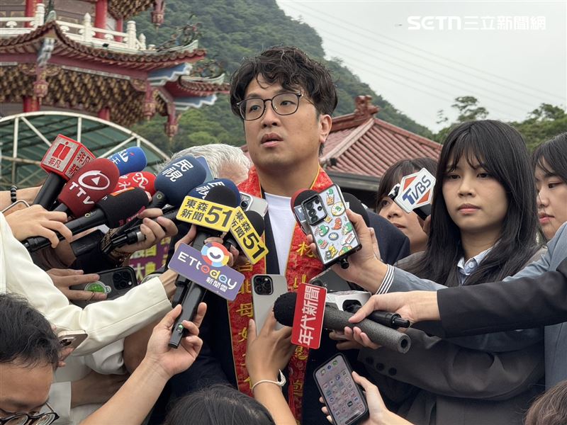 沈伯洋日前拋出「無限城論壇」，相關話題持續引發熱議。（圖／記者劉秀敏攝影）