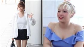 TWICE定延過去狀況不穩導致爆肥而受抨擊，讓許多人感到不捨。（組合圖／翻攝自韓網）