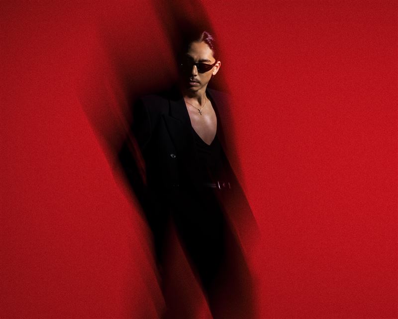 放浪兄弟AKIRA登台北開個唱，預告將唱EXILE青春曲。（圖／LDH 愛夢悅提供）