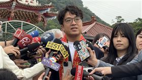 立委沈伯洋受訪（圖／記者劉秀敏攝影）