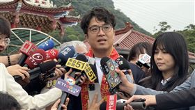 立委沈伯洋受訪（圖／記者劉秀敏攝影）